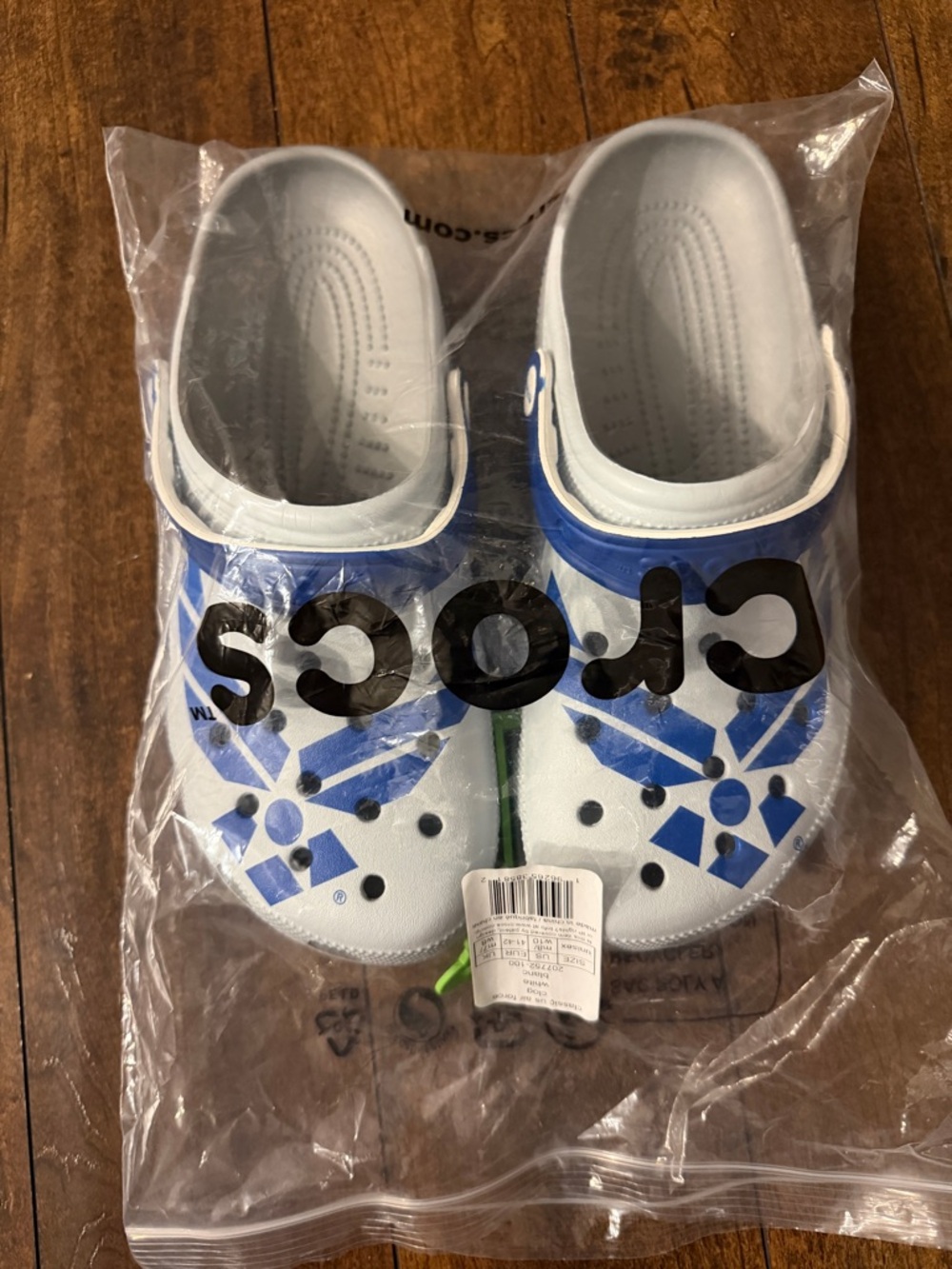 Classic US Air Force Crocs NWT - Picture 5 of 11